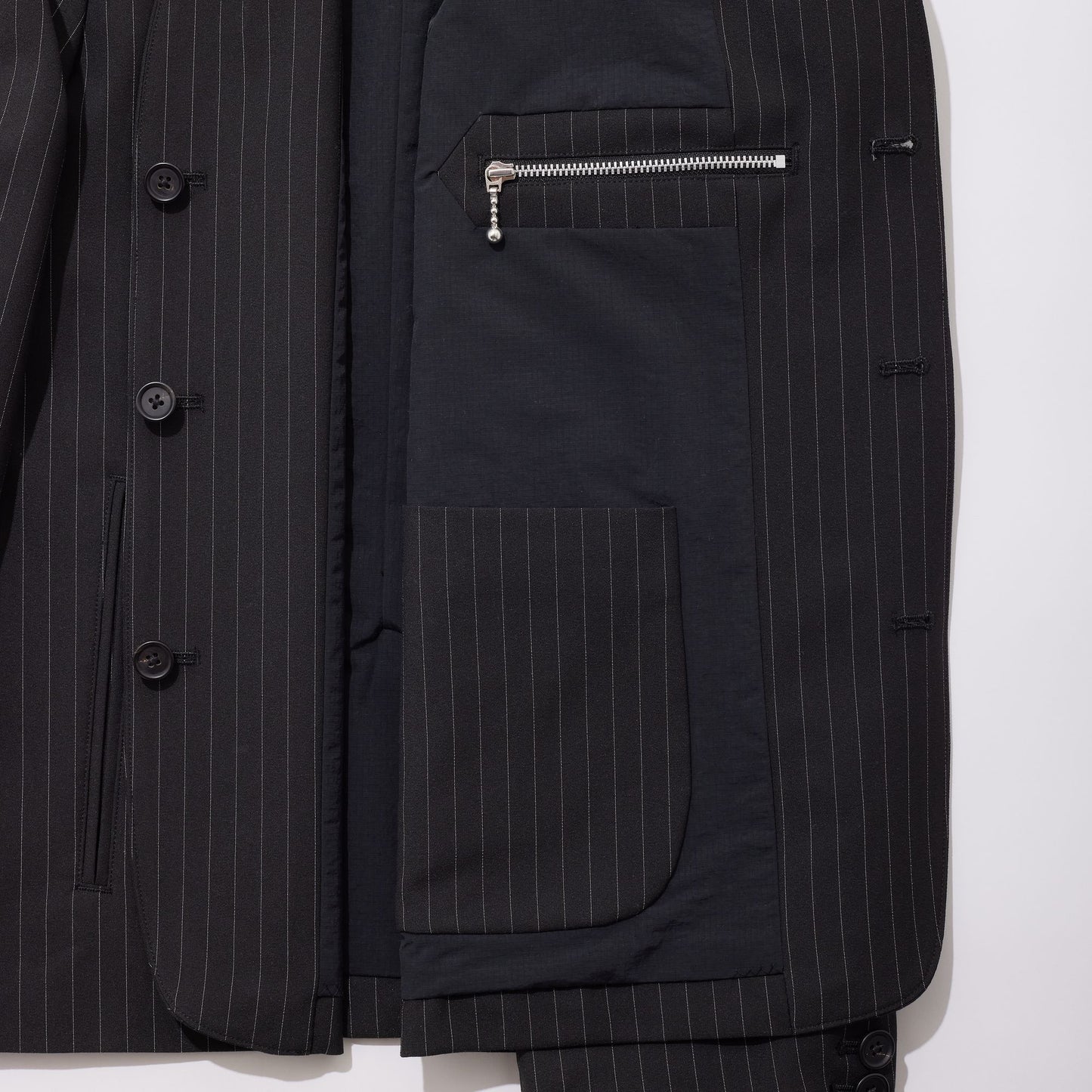 Reversible Kimono Collar Blazer