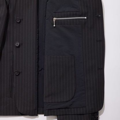 Reversible Kimono Collar Blazer