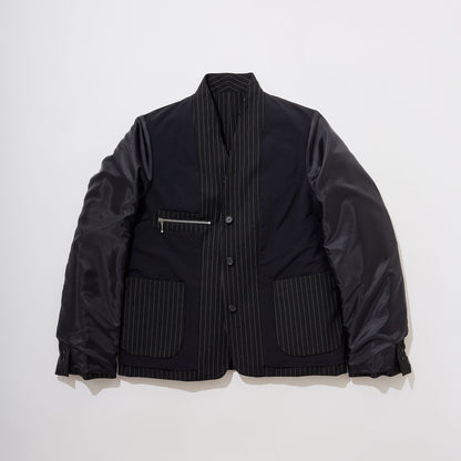 Reversible Kimono Collar Blazer