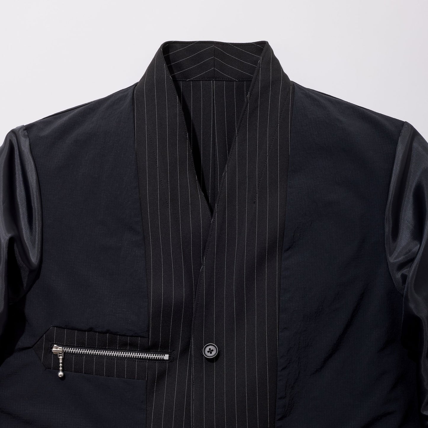 Reversible Kimono Collar Blazer