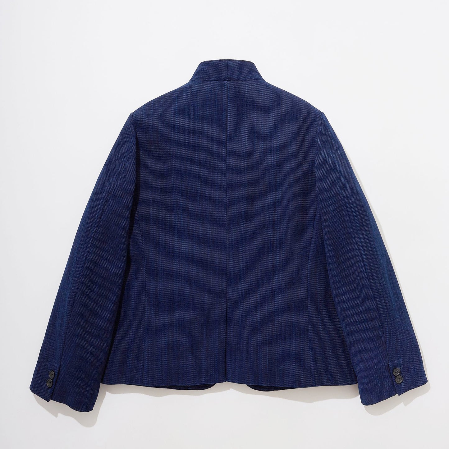 Aizome Sashiko Kimono Collar Blazer