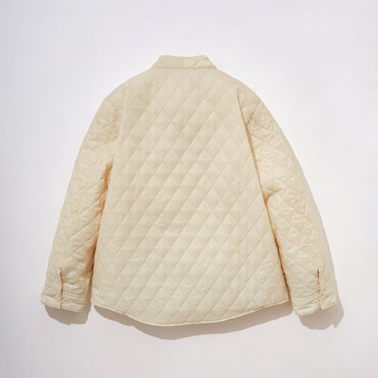 Kimono Collar Quilted Shirket