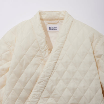 Kimono Collar Quilted Shirket