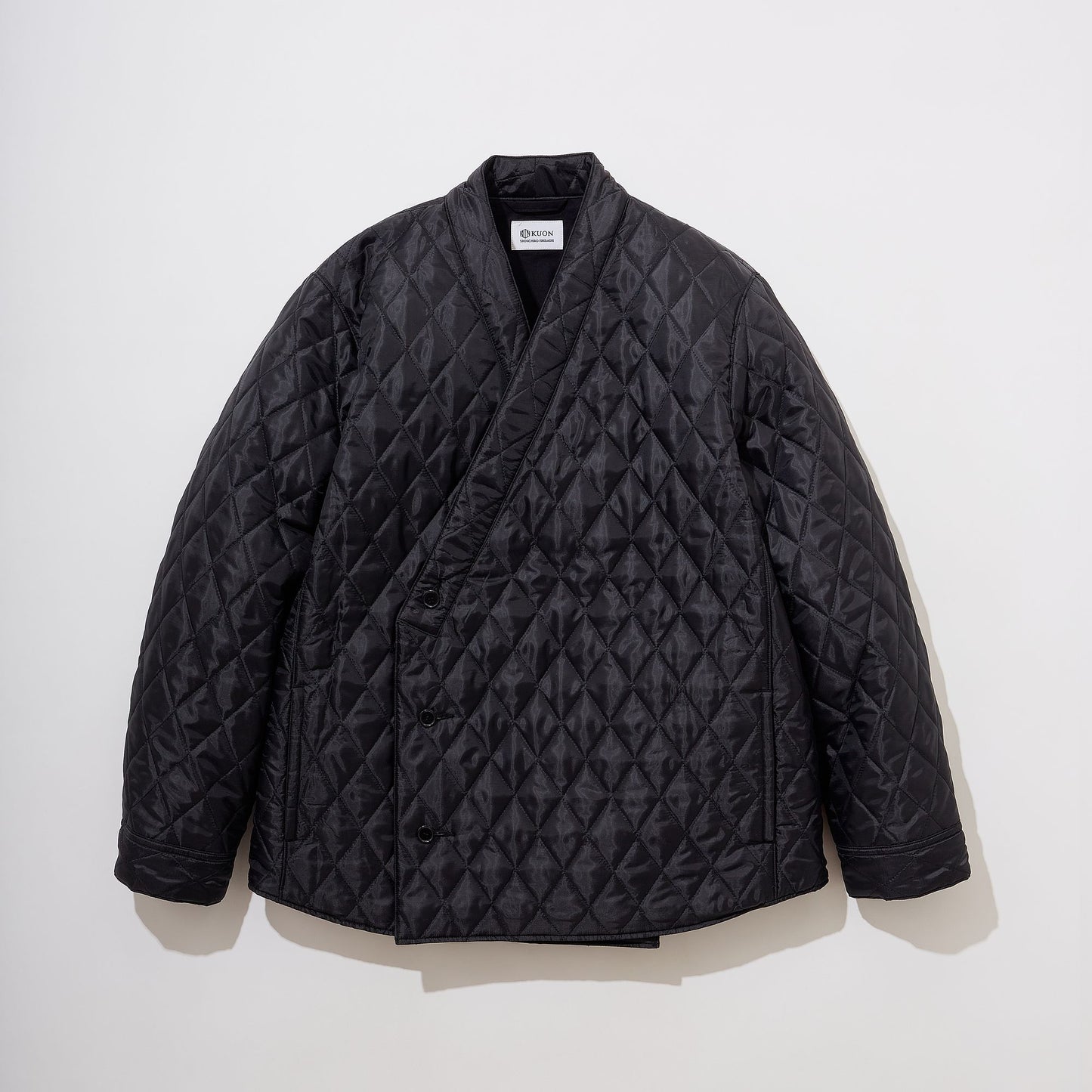 Kimono Collar Quilted Shirket