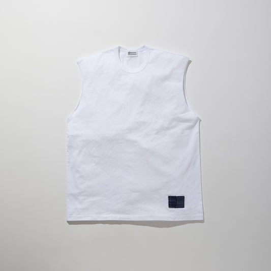 Boro Patched Sleeveless Top