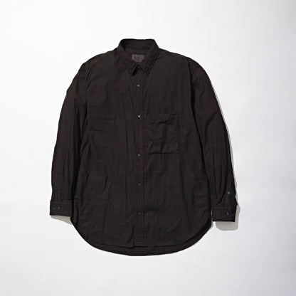 Regular Collar Shirt-DOROZOME-