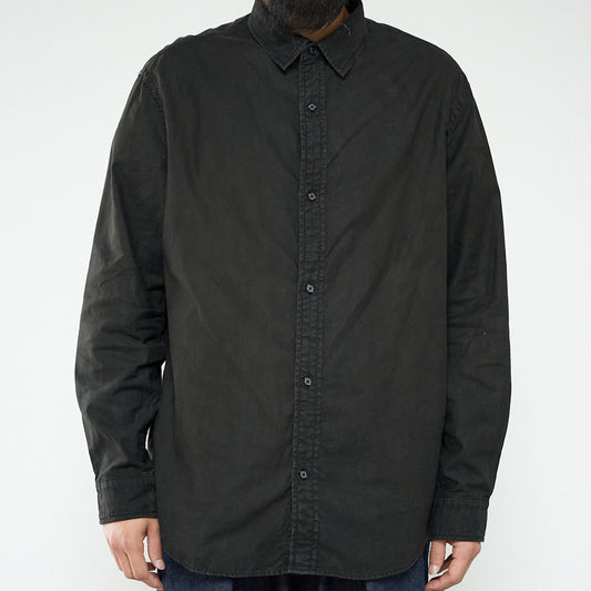 Regular Collar Shirt-Sumizome Dark-