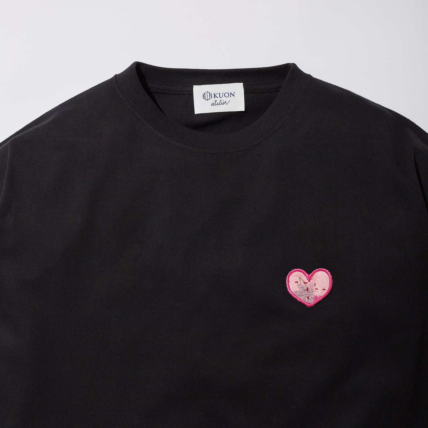 HEART PATCHWORK L/S Tee