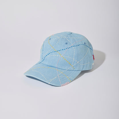 Sashiko All Over Cap