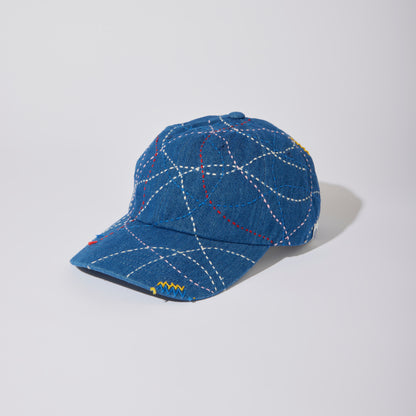 Sashiko All Over Cap