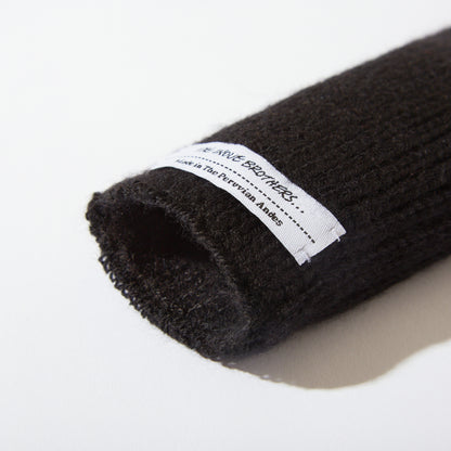 [x THE INOUE BROTHERS...] Alpaca Hand Wormers-Sashiko Flower-