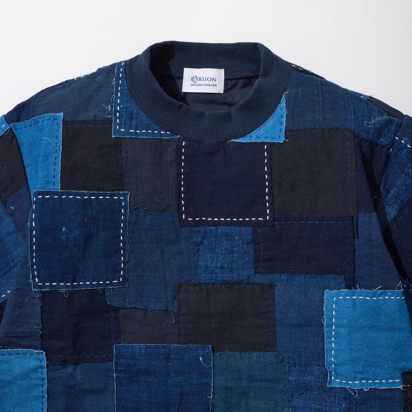 Vintage Boro Patchwork Pullover Shirt