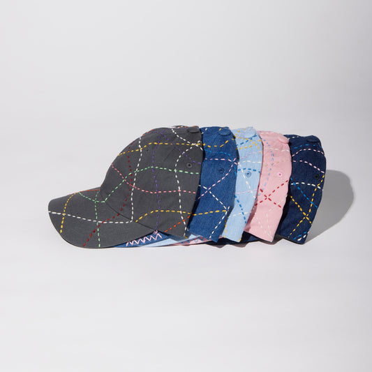 Sashiko All Over Cap