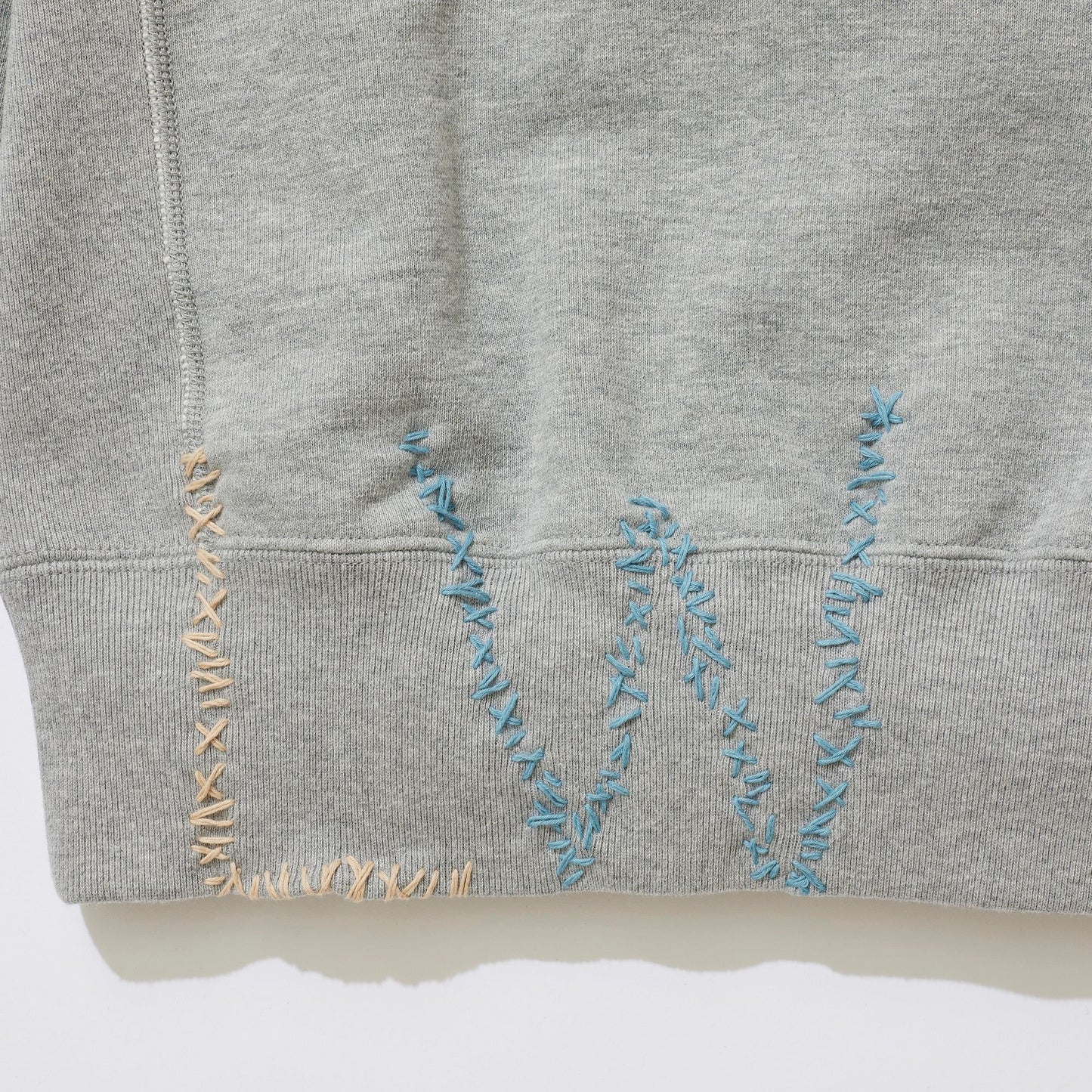 [x LOOPWHEELER] Sashiko Sweatshirt