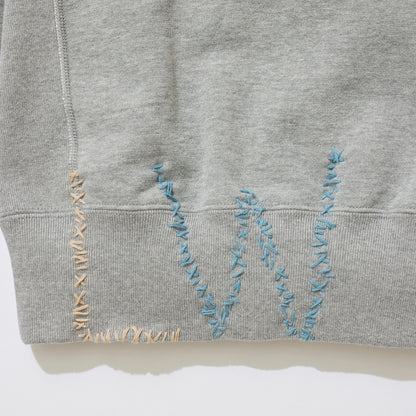 [x LOOPWHEELER] Sashiko Sweatshirt
