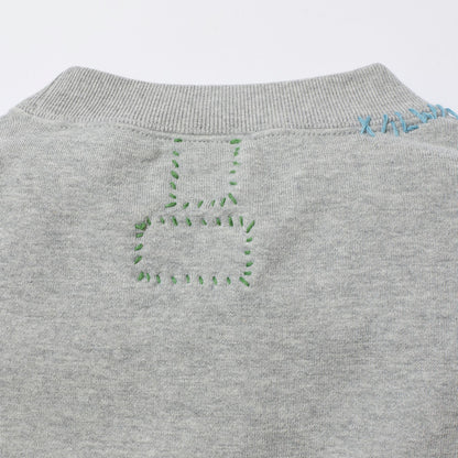 [x LOOPWHEELER] Sashiko Sweatshirt