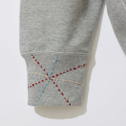 [x LOOPWHEELER] Sashiko Sweatshirt