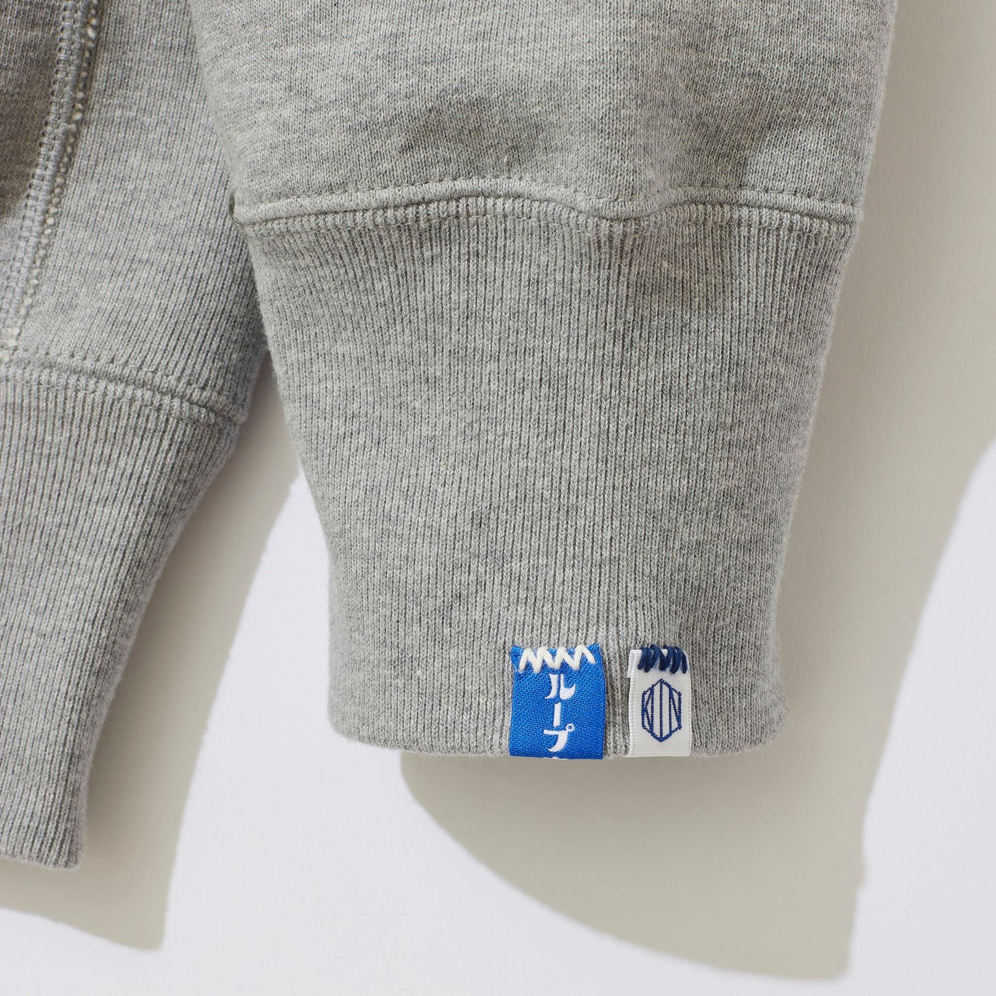 [x LOOPWHEELER] Cluttered Sashiko Sweatshirt