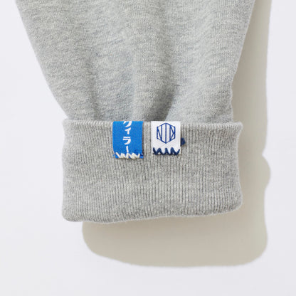 [x LOOPWHEELER] Cluttered Sashiko Sweatshirt