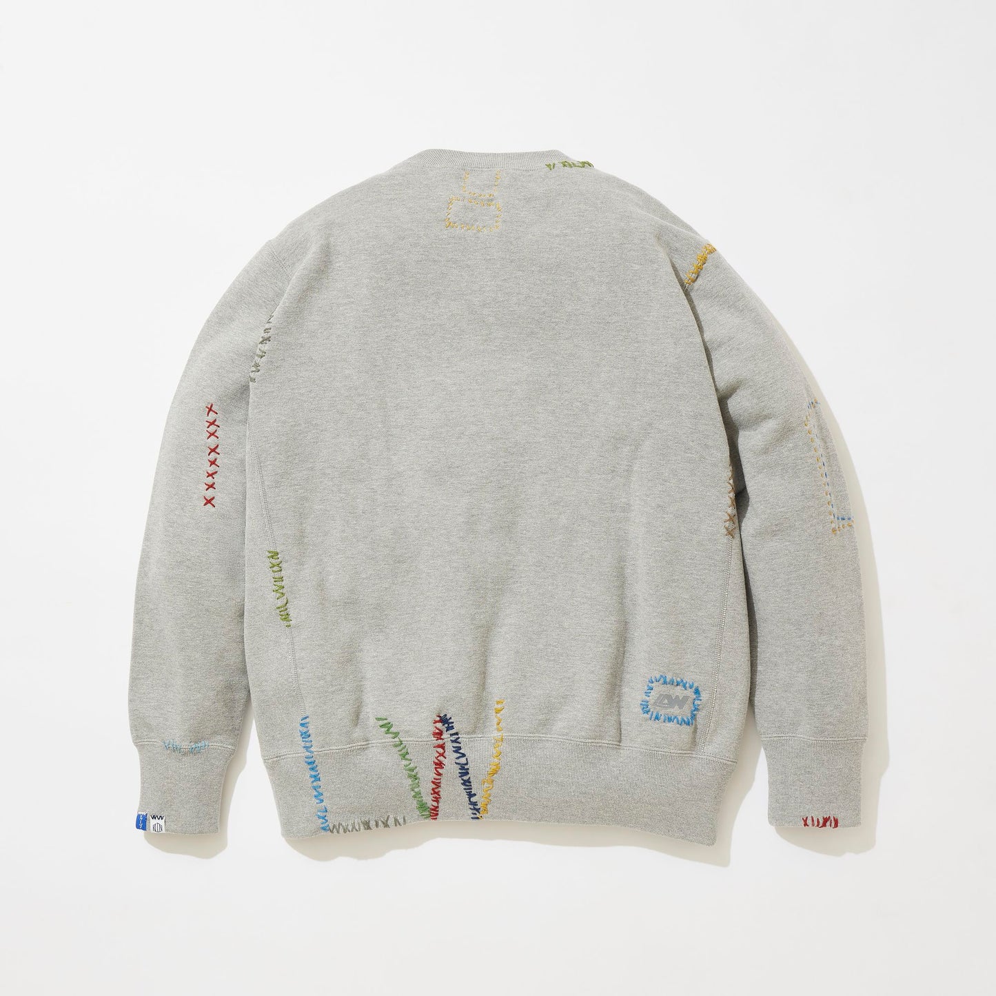 [x LOOPWHEELER] Cluttered Sashiko Sweatshirt