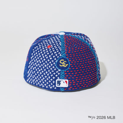 [x New Era_LA] Sashiko baseball Cap