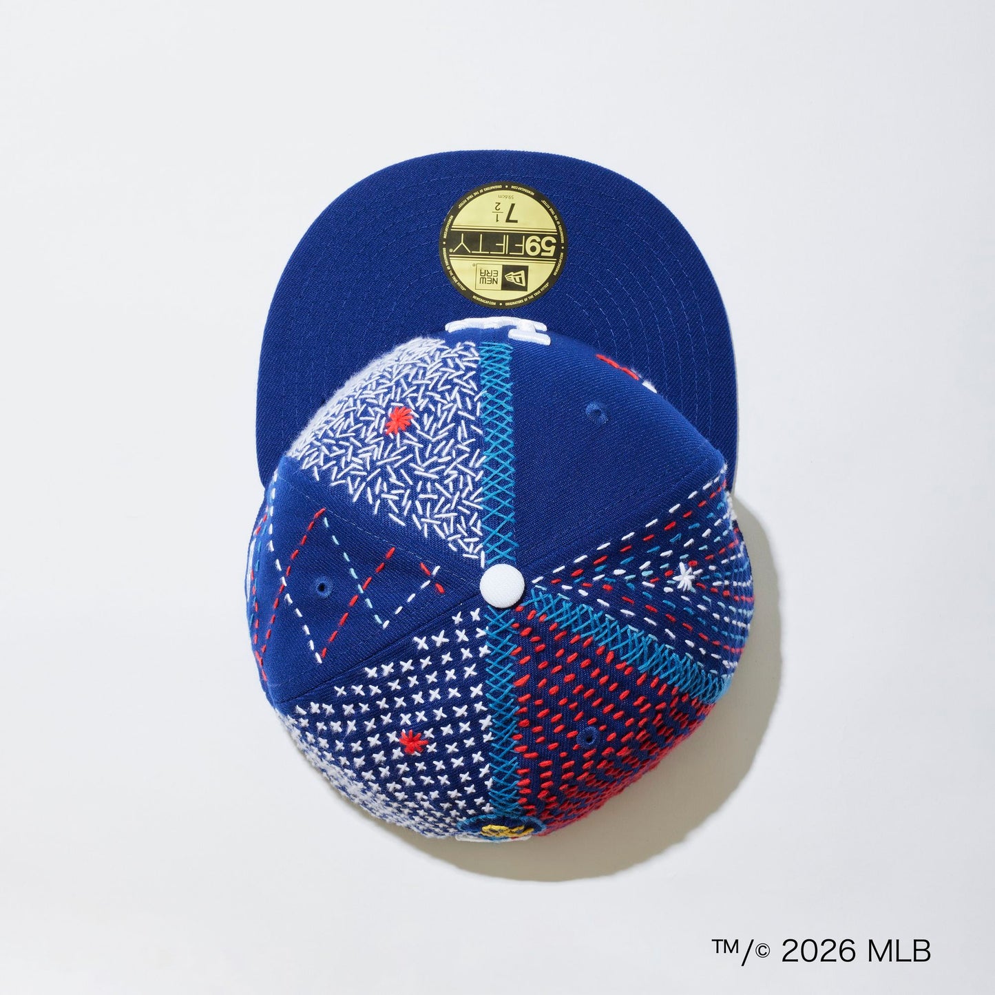 [x New Era_LA] Sashiko baseball Cap