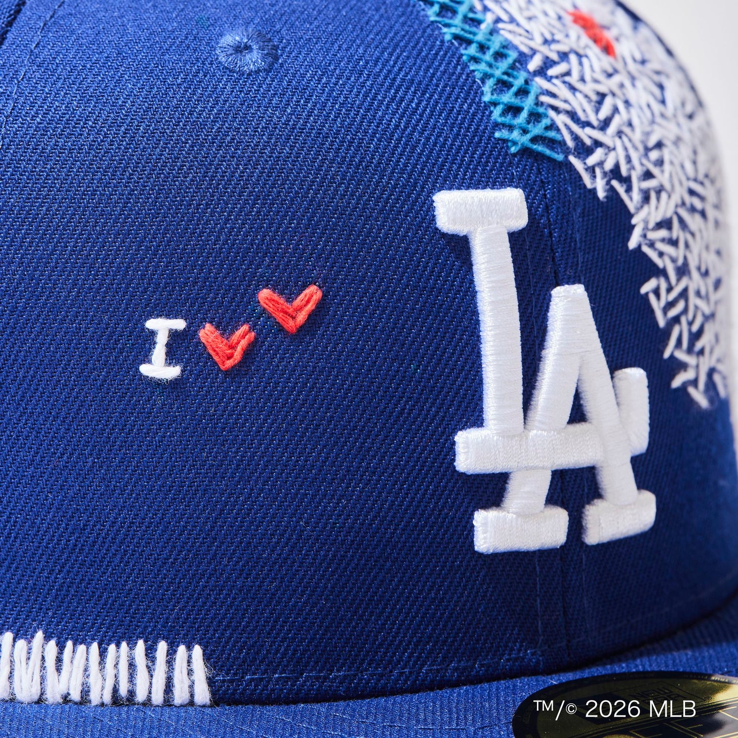 [x New Era_LA] Sashiko baseball Cap