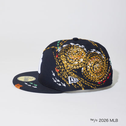 [x New Era_NY] Sashiko baseball Cap