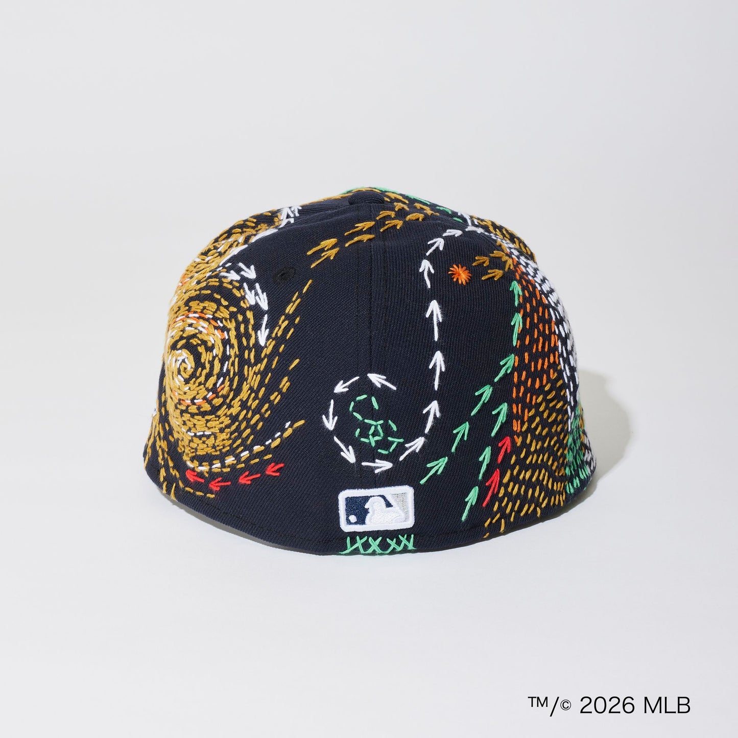 [x New Era_NY] Sashiko baseball Cap