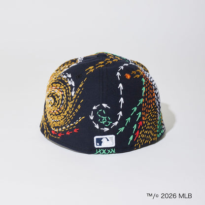 [x New Era_NY] Sashiko baseball Cap