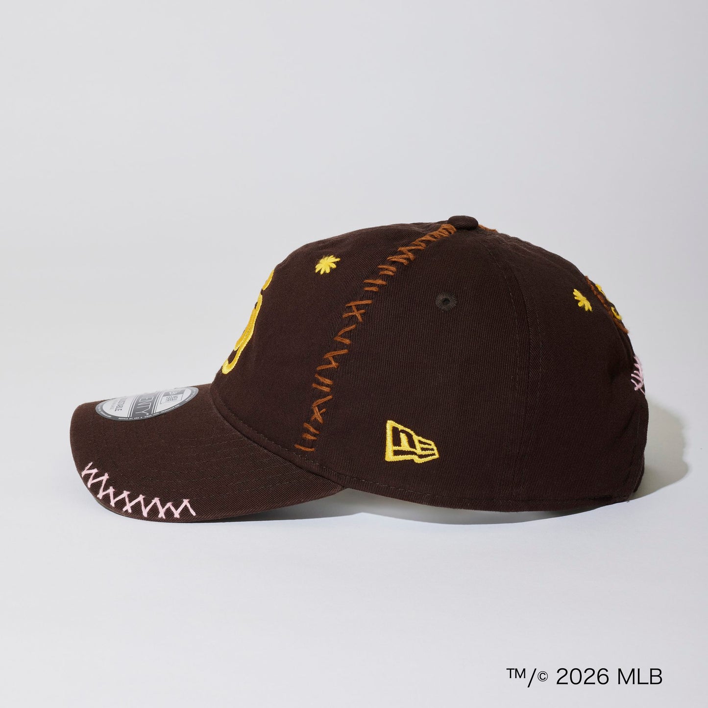 [x New Era_SD] Sashiko baseball Cap