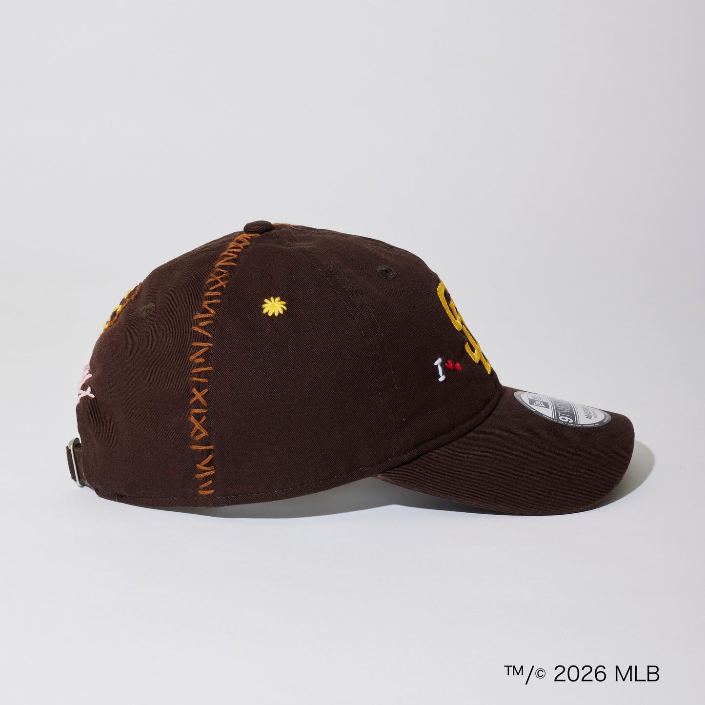 [x New Era_SD] Sashiko baseball Cap