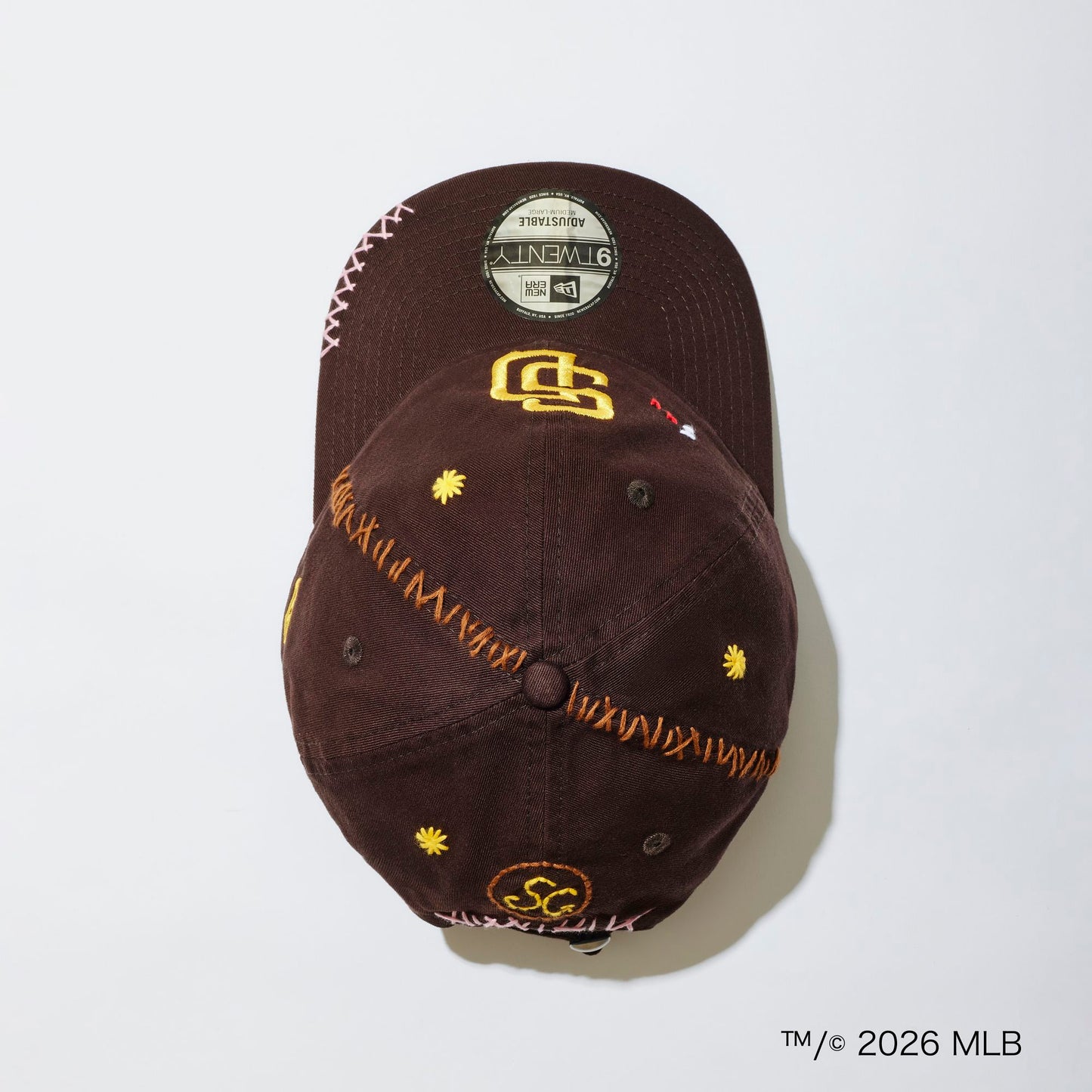 [x New Era_SD] Sashiko baseball Cap