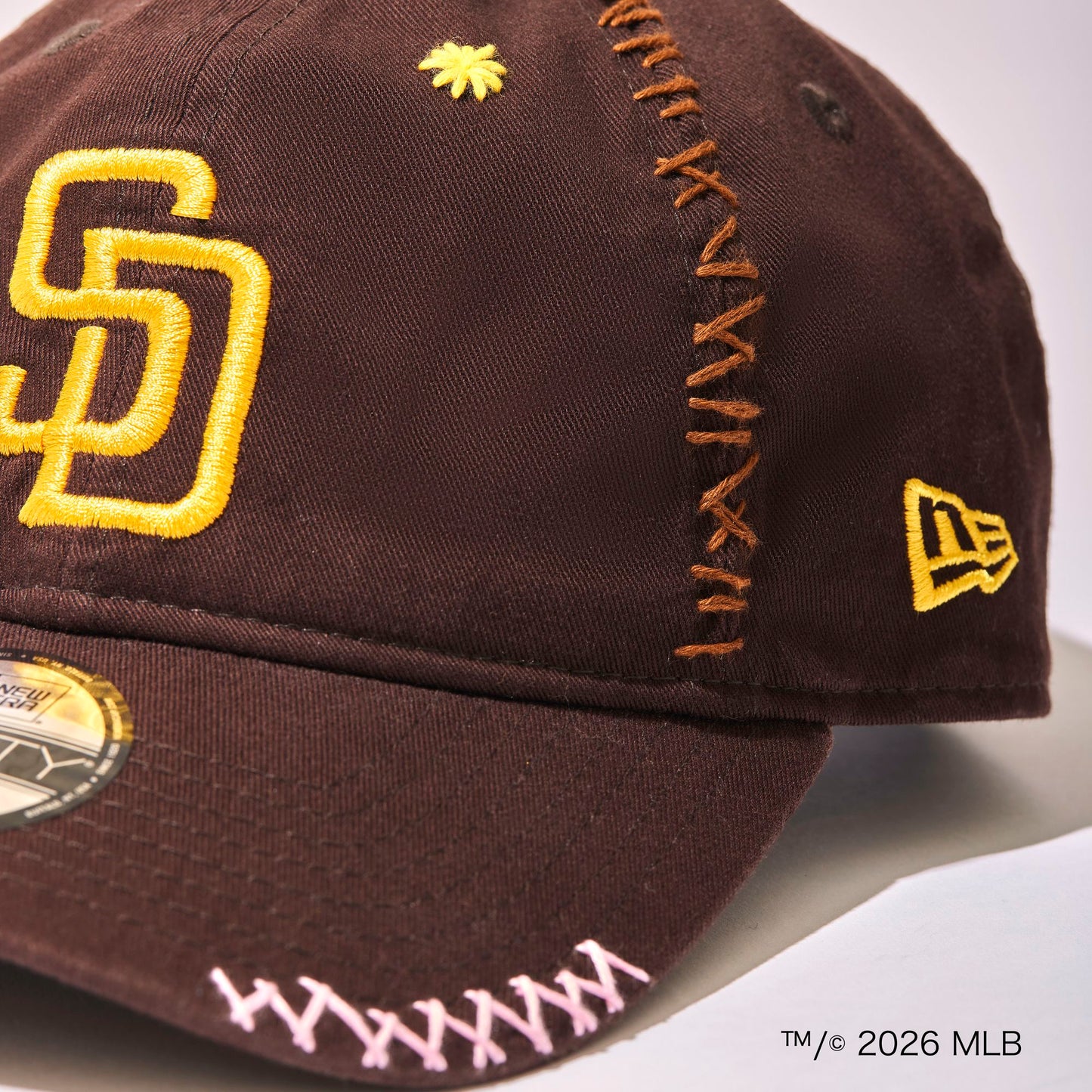 [x New Era_SD] Sashiko baseball Cap