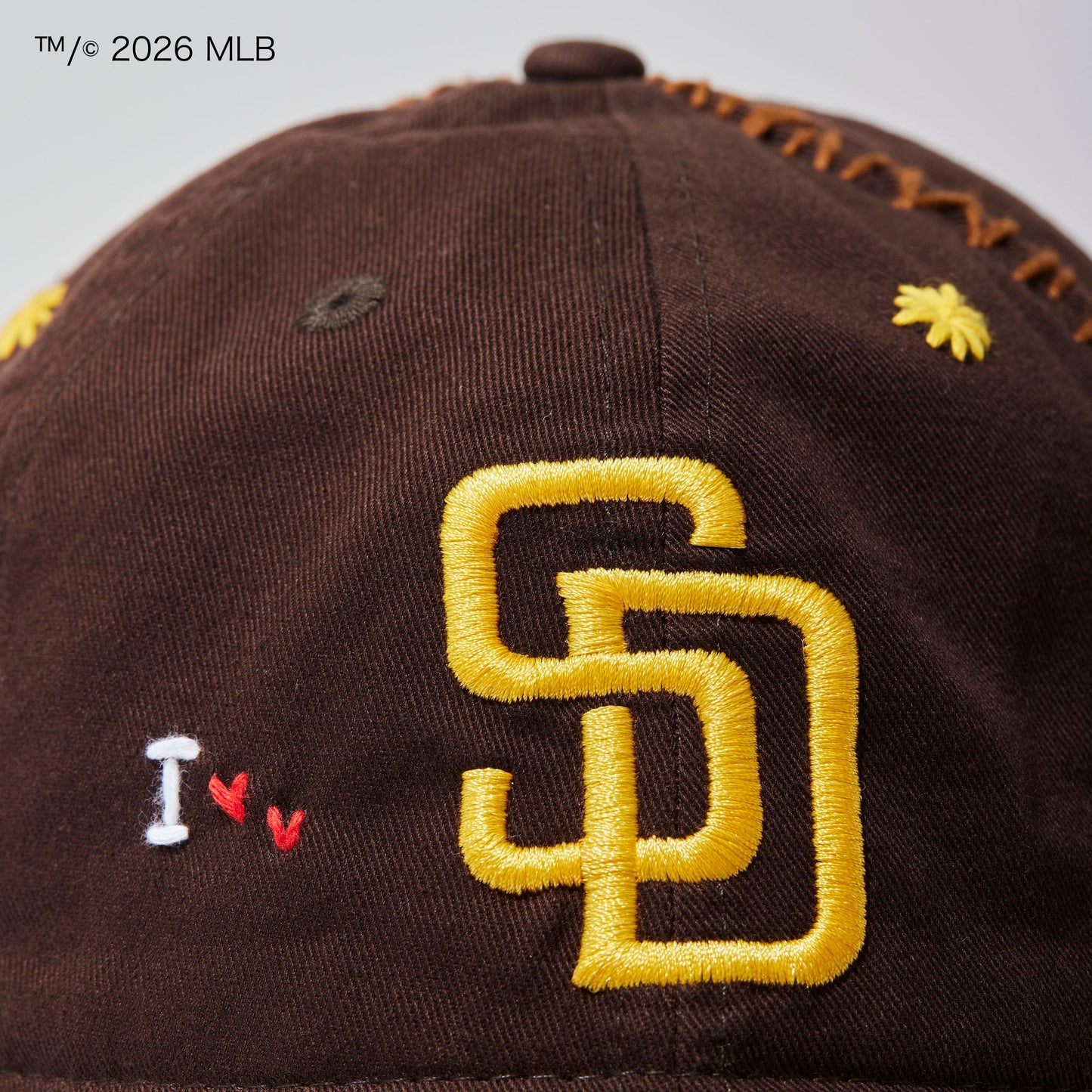 [x New Era_SD] Sashiko baseball Cap