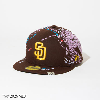 [x New Era_SD 59FIFTY] Sashiko baseball Cap