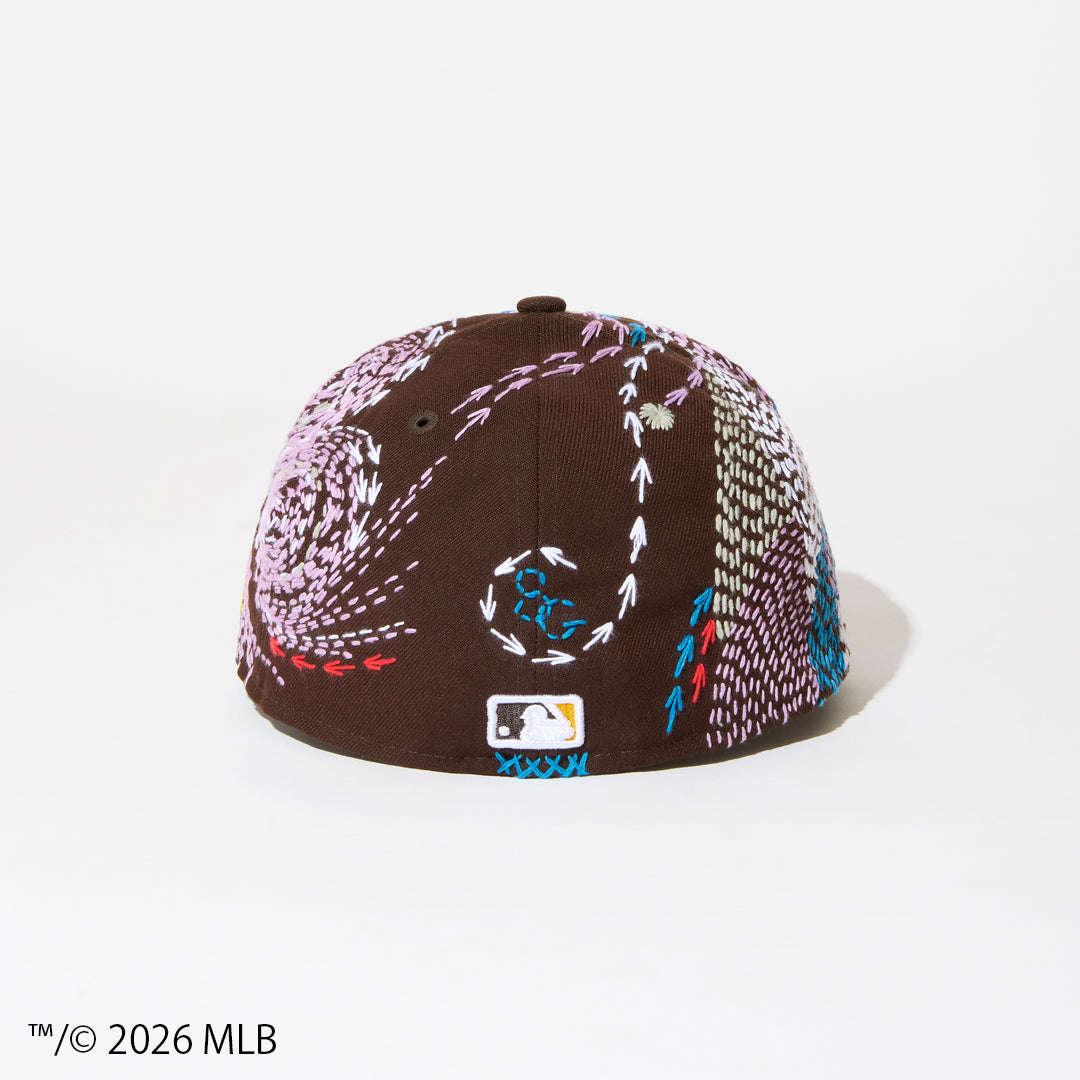 [x New Era_SD 59FIFTY] Sashiko baseball Cap