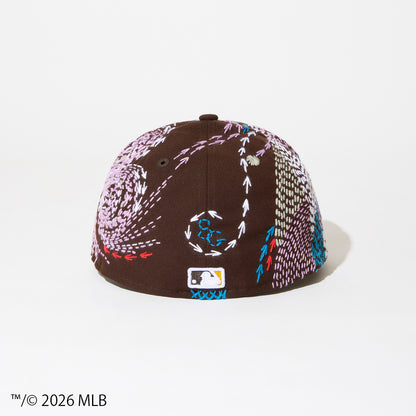 [x New Era_SD 59FIFTY] Sashiko baseball Cap