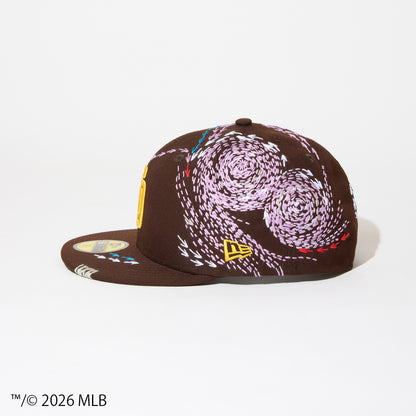 [x New Era_SD 59FIFTY] Sashiko baseball Cap