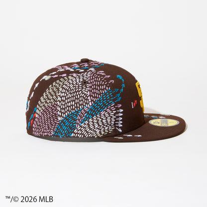 [x New Era_SD 59FIFTY] Sashiko baseball Cap