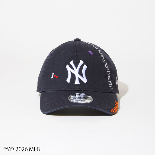 [x New Era_NY 9TWENTY] Sashiko baseball Cap