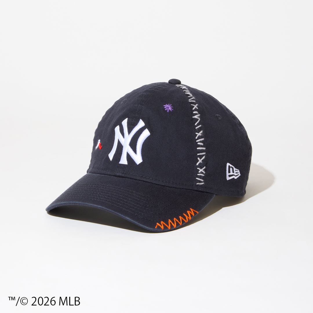 [x New Era_NY 9TWENTY] Sashiko baseball Cap
