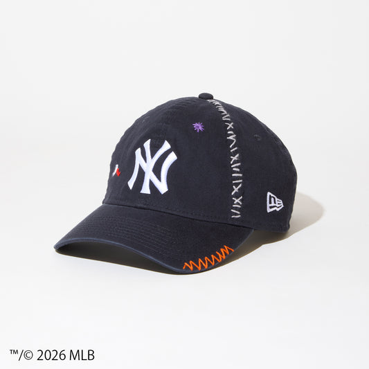 [x New Era_NY 9TWENTY] Sashiko baseball Cap