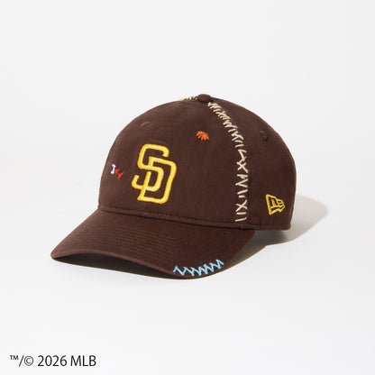 [x New Era_SD 9TWENTY] Sashiko baseball Cap