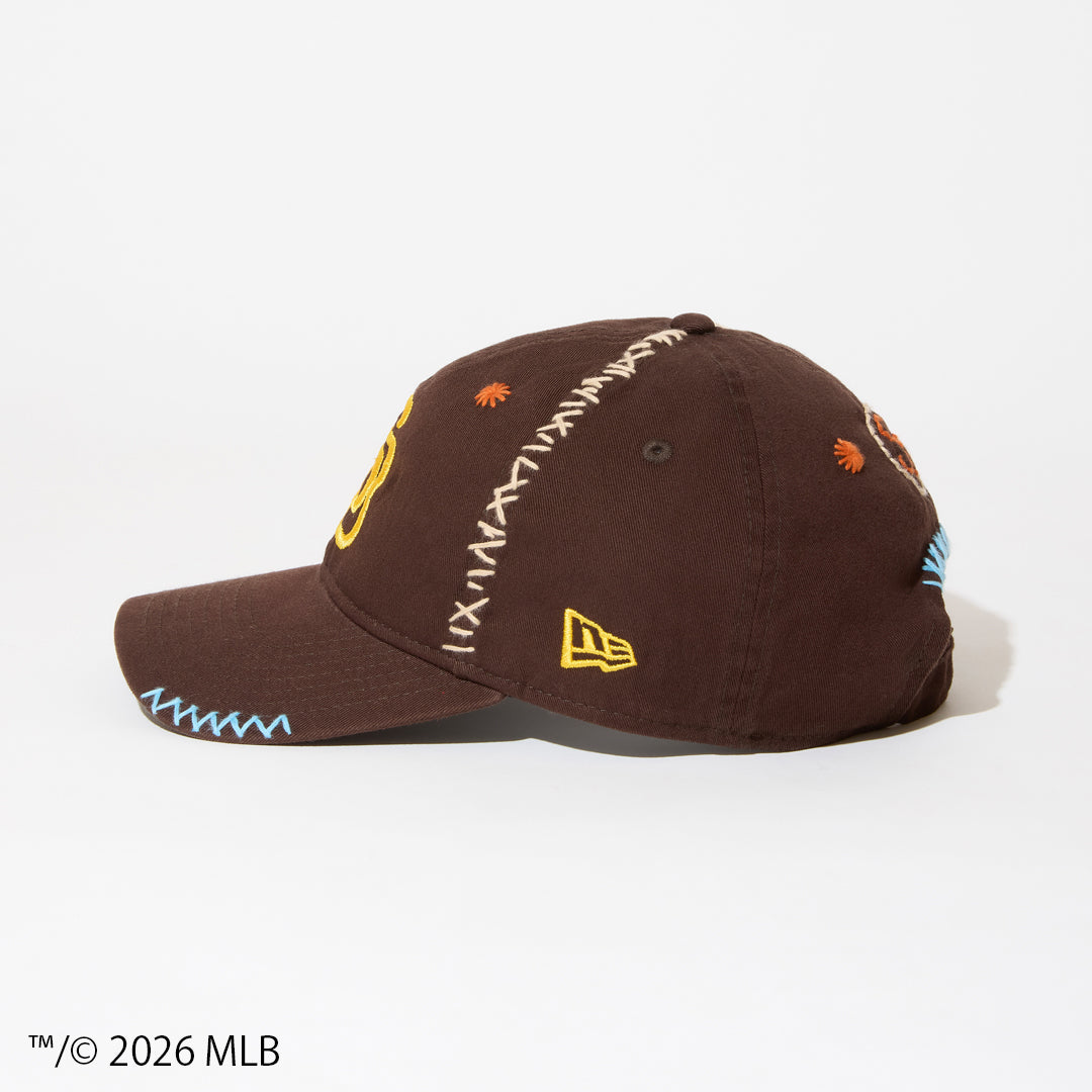 [x New Era_SD 9TWENTY] Sashiko baseball Cap