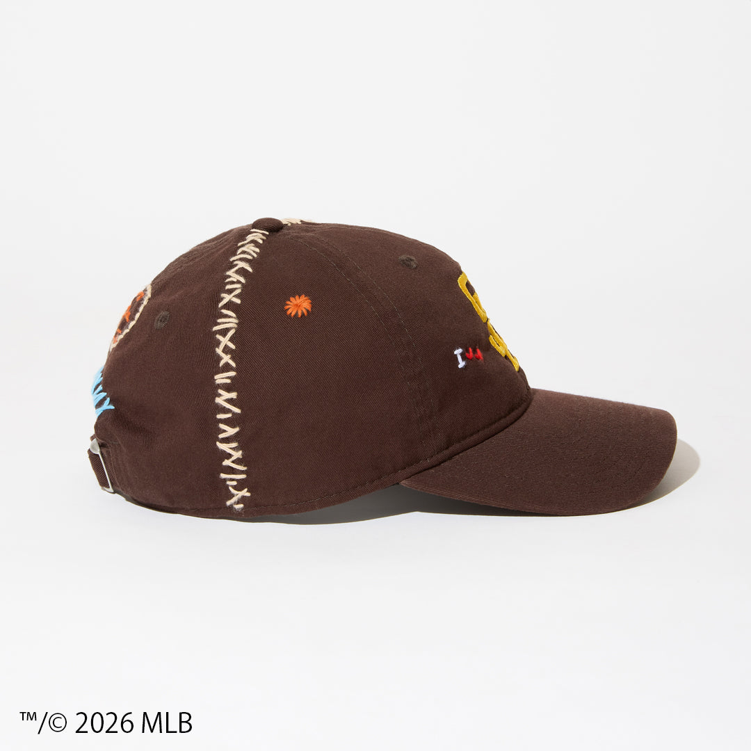 [x New Era_SD 9TWENTY] Sashiko baseball Cap