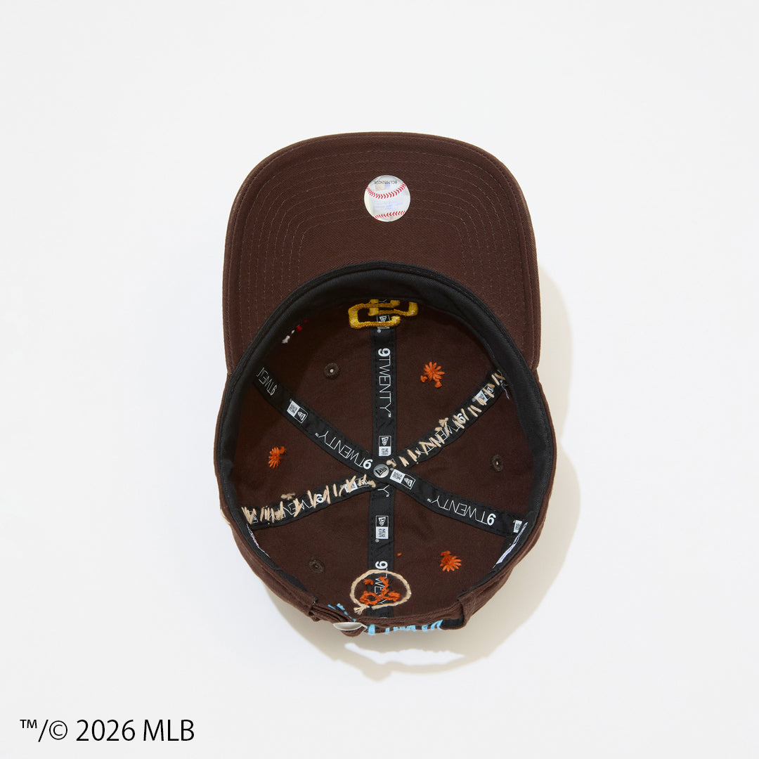 [x New Era_SD 9TWENTY] Sashiko baseball Cap