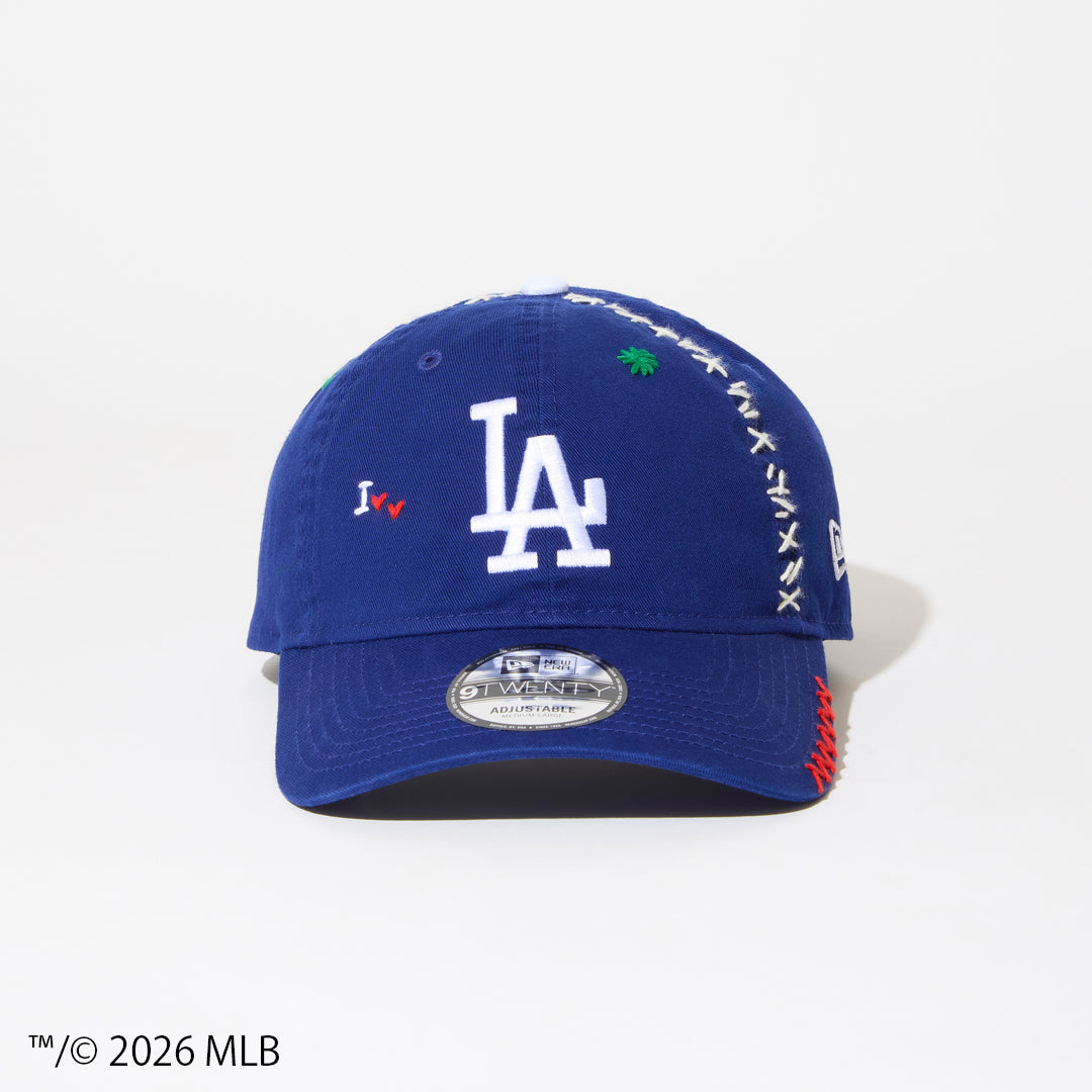 [x New Era_LA 9TWENTY] Sashiko baseball Cap