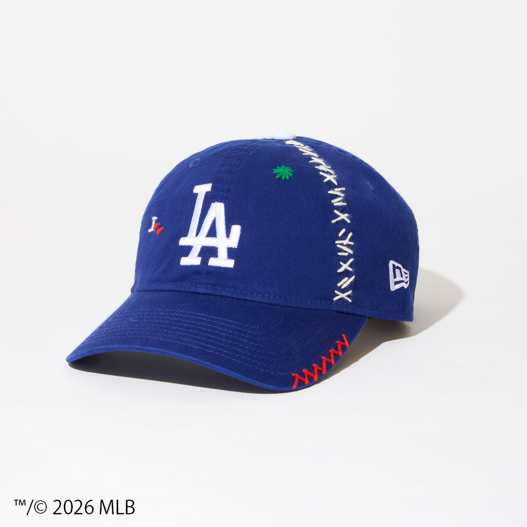 [x New Era_LA 9TWENTY] Sashiko baseball Cap