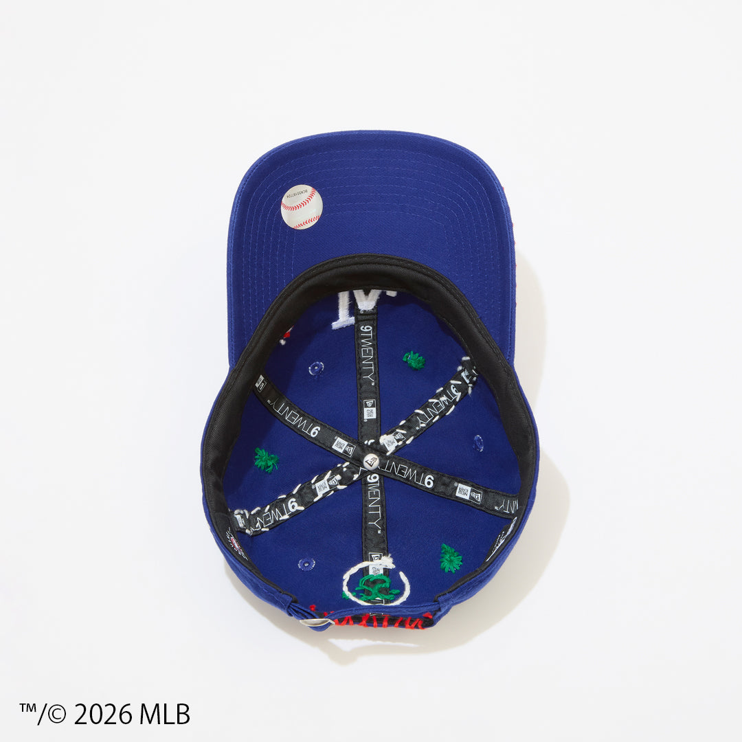 [x New Era_LA 9TWENTY] Sashiko baseball Cap